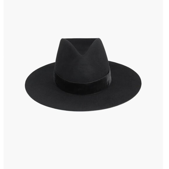 Lack of Color Benson Wool Fedora Black Size Small NWOT - Picture 5 of 9